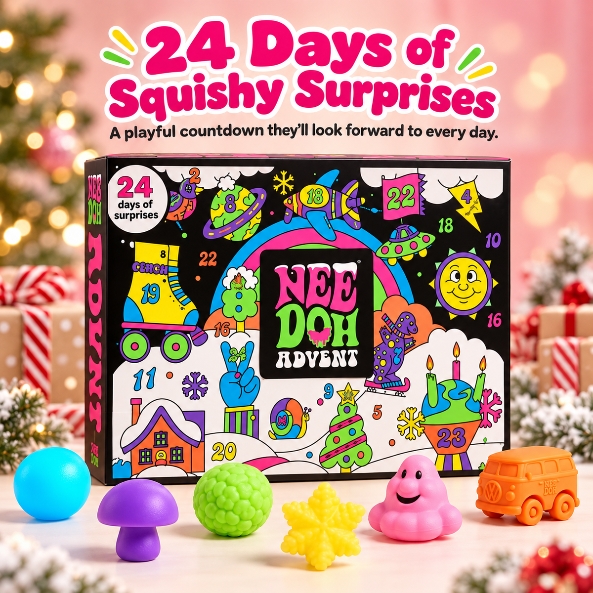 NeeDoh Squishmas Advent Calendar
