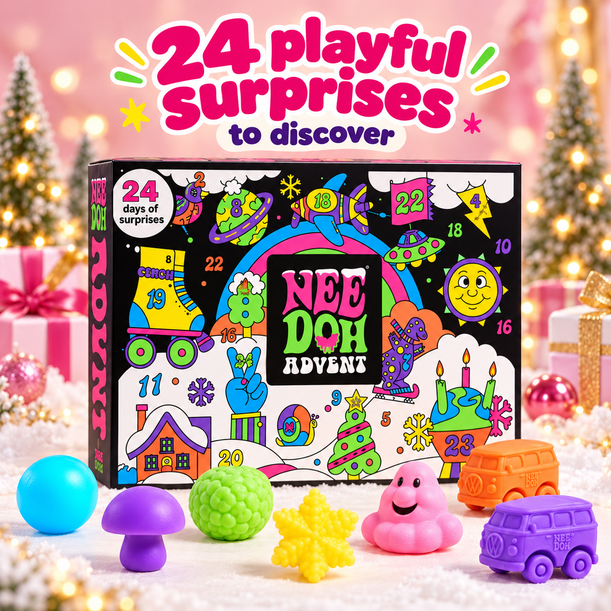 NeeDoh Squishmas Advent Calendar